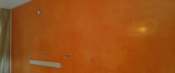 Estuco Veneciano Veteado Color Naranja (18) Estuco Veneciano Veteado Color Naranja (18)