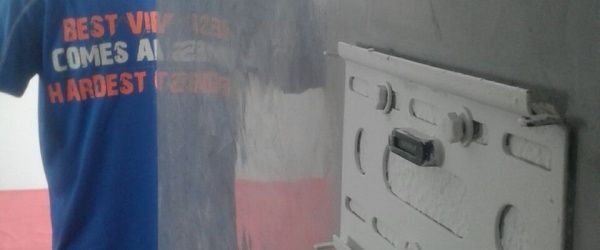 Estuco Veteado Gris con Cera Kepi (8) Estuco Veteado Gris con Cera Kepi (8)