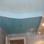 Estuco Veneciano Color Azul baño 5