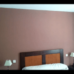 Esmalte al agua color Marron en Dormitorio de Coslada (18)