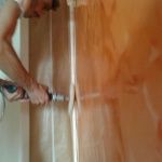 Estuco Veneciano Veteado Color Naranja (2)
