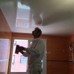 Estuco Mineral Blanco en Techo Wc (2)