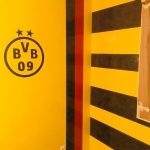 Estuco Veneciano Original a rayas amarillas y negras Borussia Dortmund (100)