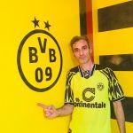 Estuco Veneciano Original a rayas amarillas y negras Borussia Dortmund (108)