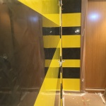 Estuco Veneciano Original a rayas amarillas y negras Borussia Dortmund (14)