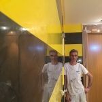 Estuco Veneciano Original a rayas amarillas y negras Borussia Dortmund (16)