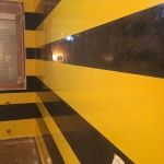 Estuco Veneciano Original a rayas amarillas y negras Borussia Dortmund (30)