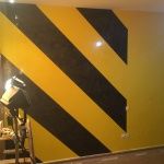 Estuco Veneciano Original a rayas amarillas y negras Borussia Dortmund (32)