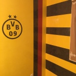 Estuco Veneciano Original a rayas amarillas y negras Borussia Dortmund (38)