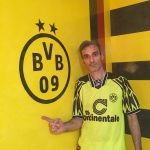 Estuco Veneciano Original a rayas amarillas y negras Borussia Dortmund (46)
