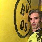 Estuco Veneciano Original a rayas amarillas y negras Borussia Dortmund (58)