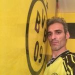 Estuco Veneciano Original a rayas amarillas y negras Borussia Dortmund (60)