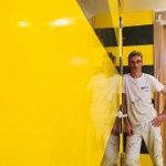 Estuco Veneciano Original a rayas amarillas y negras Borussia Dortmund (79)