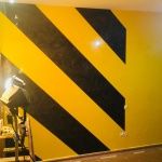 Estuco Veneciano Original a rayas amarillas y negras Borussia Dortmund (94)