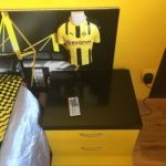 Estuco Veneciano Original a rayas amarillas y negras Borussia Dortmund Decoracion (1)
