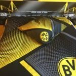Estuco Veneciano Original a rayas amarillas y negras Borussia Dortmund Decoracion (3)
