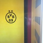 Estuco Veneciano Original a rayas amarillas y negras Borussia Dortmund - Terminado dia (10)