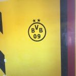 Estuco Veneciano Original a rayas amarillas y negras Borussia Dortmund - Terminado dia (12)