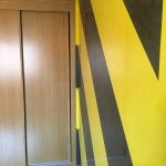 Estuco Veneciano Original a rayas amarillas y negras Borussia Dortmund - Terminado dia (13)