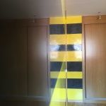 Estuco Veneciano Original a rayas amarillas y negras Borussia Dortmund - Terminado dia (15)