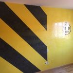 Estuco Veneciano Original a rayas amarillas y negras Borussia Dortmund - Terminado dia (9)