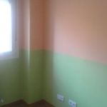 Habitacion Infantil Plastico Sideral Naranja y Esmalte Valacryl color verde (9)