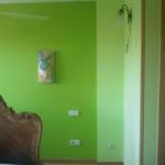 dormitorio verde oscuro y verde claro 2