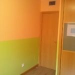 Habitacion Infantil Plastico Sideral Naranja y Esmalte Valacryl color verde con mueble (12)