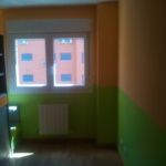 Habitacion Infantil Plastico Sideral Naranja y Esmalte Valacryl color verde con mueble (2)