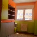 Habitacion Infantil Plastico Sideral Naranja y Esmalte Valacryl color verde con mueble (6)