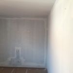 Arreglar rajas y primera mano de plastico sideral S-500 en techos y paredes (2)