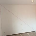 Colocación de cinta tesa rosa sobre lineas (4)