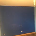 Estado de la Habitacion Paredes en plastico azul y esmalte azul oscuro (2)