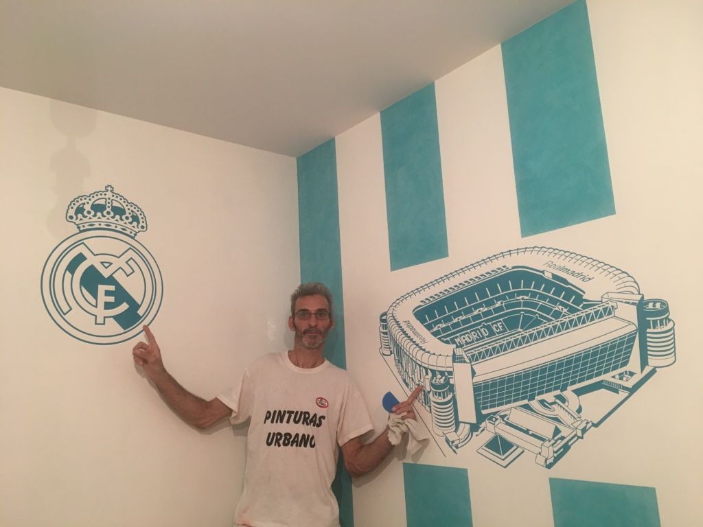 Estuco Veneciano Real Madrid con vinilos terminado (noche) (3)