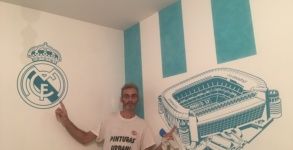 Estuco Veneciano Real Madrid con vinilos terminado (noche) (3)