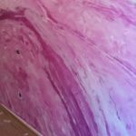 Estuco Marmol a 3 colores Violeta con cera (13)