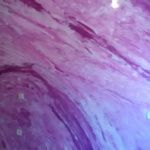 Estuco Marmol a 3 colores Violeta con cera (22)