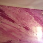 Estuco Marmol a 3 colores Violeta con cera (5)