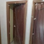 1ª mano de plastico gris y replastecido (3)