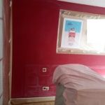Dormitorio Antes Rojo y Crema (2)