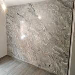 Estuco Marmol Gris con cera
