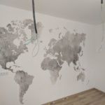 Colocacion de papel pintado mapa mundial (1)