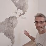 Colocacion de papel pintado mapa mundial (10)
