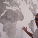 Colocacion de papel pintado mapa mundial (11)