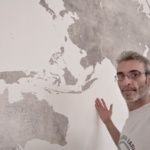 Colocacion de papel pintado mapa mundial (13)