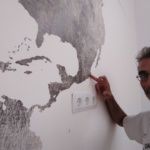 Colocacion de papel pintado mapa mundial (18)