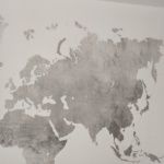 Colocacion de papel pintado mapa mundial (22)
