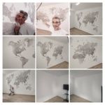 Mapa Mundial - COLLAGE