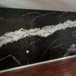 Estuco Marmol Negro con Vetas